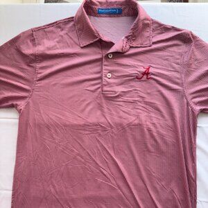 Southern Tide Tide to Trail Performance SEC Football Polo - Alabama - Roll Tide